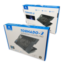 BASE PARA LAPTOP VENTILADOR USB MIKUSO TORNADO 2 MODELO NCP-236