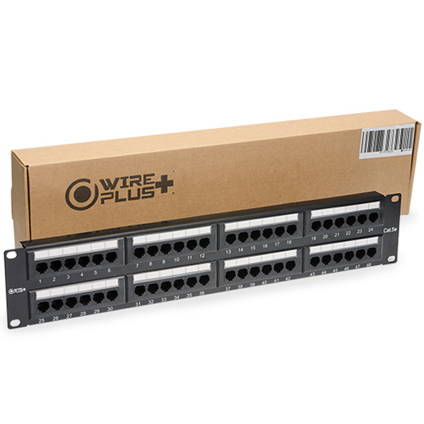 PATCH PANEL 48 PUERTOS CAT5E