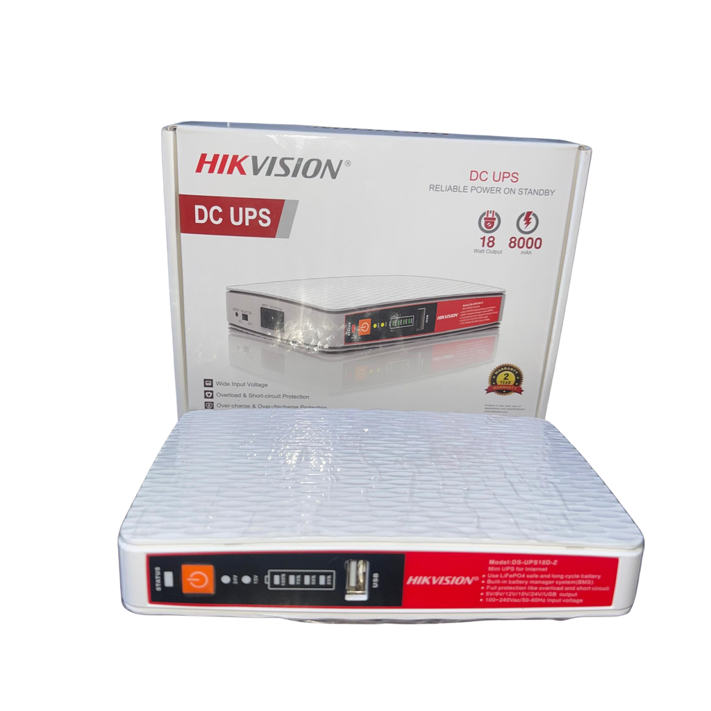 MINI UPS DC HIKVISION 8000 DS-UPS18D-Z 12W