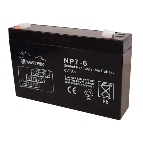 BATERIA 6V VOLTIOS - 7.0AH