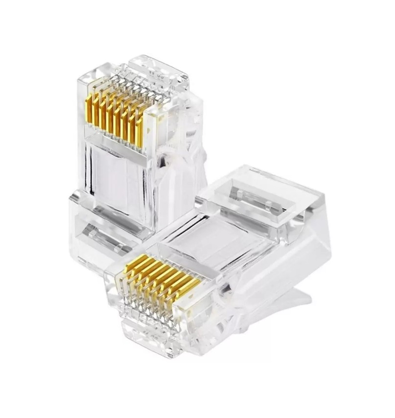 CAJA DE CONECTORES DE RED RJ45 CAT6 100U