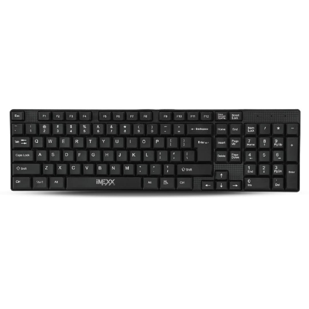 TECLADO USB IMEXX IME-20320SP NEGRO