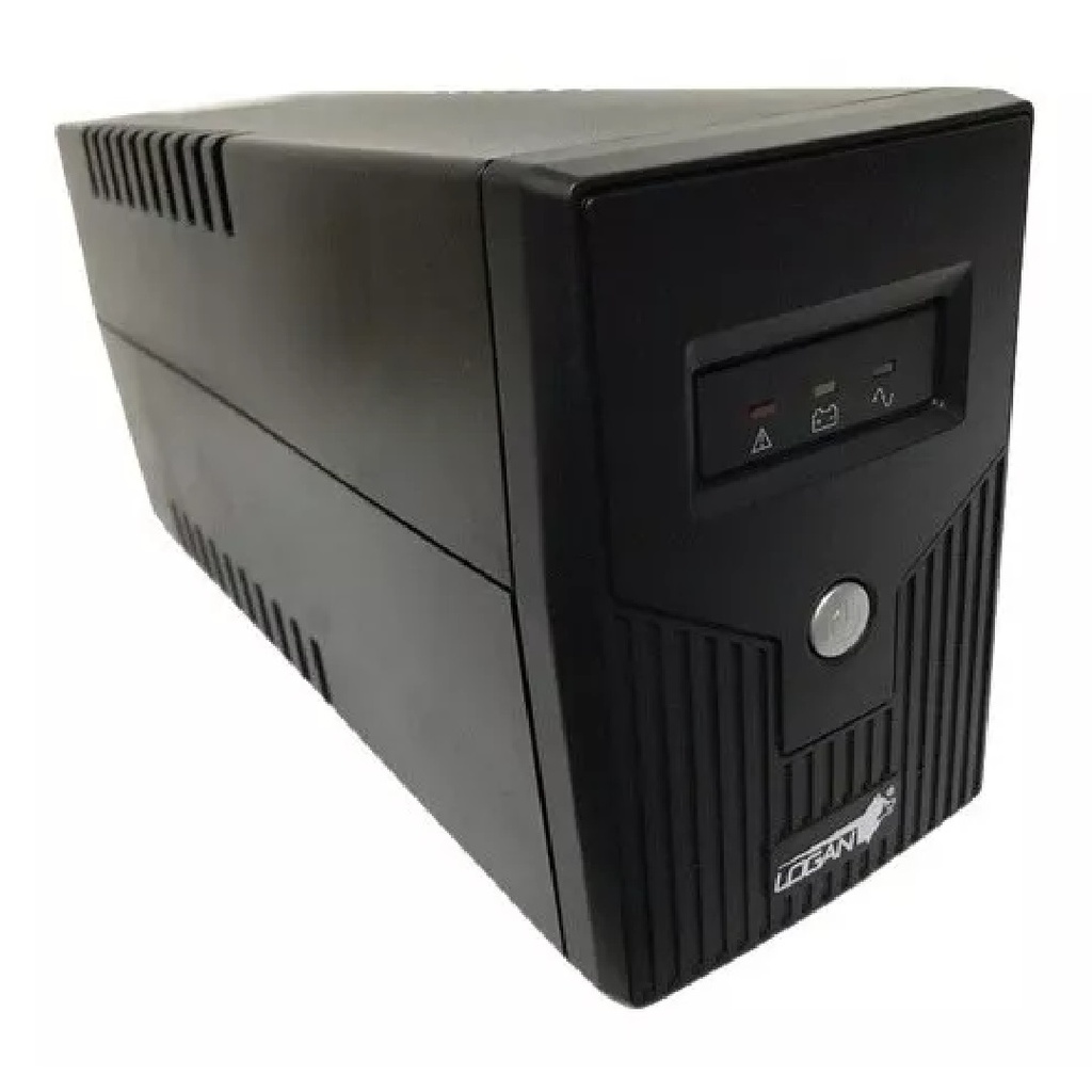 UPS LOGAN 1000VA 500W L-PW1000-PLUS BATERIA 1 12V X 9AH