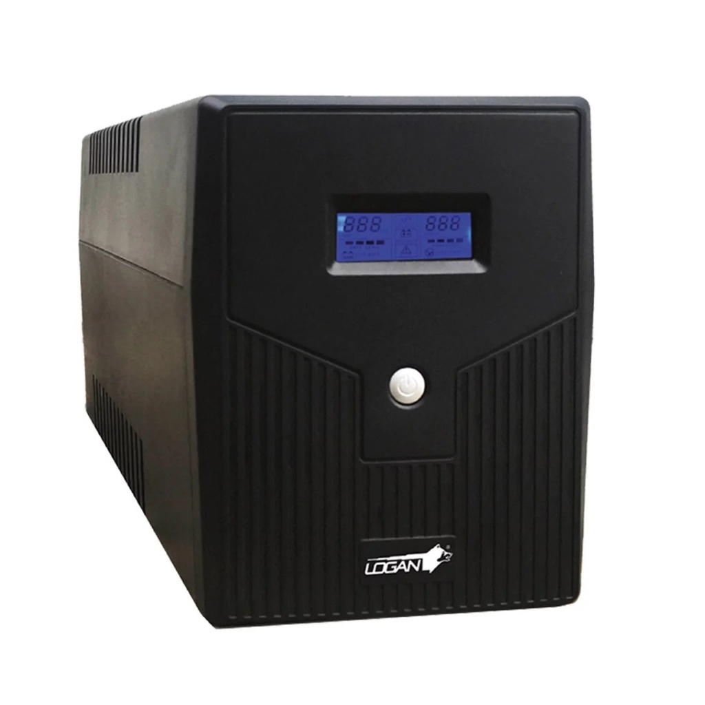 UPS LOGAN 2200VA 1200W L-PW2200-PLUS BATERIA 2 12V X 9AH