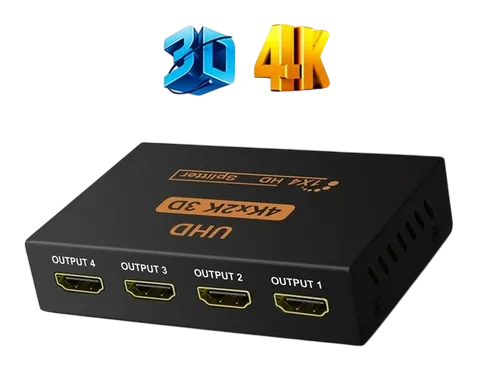 [1-4 FULL HD 4K] SPLITTER HDMI 1-4 FULL HD 4K