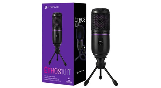[PMl-101T] MICROFONO GAMING CONDENSADOR ETHOS 101T METALICO