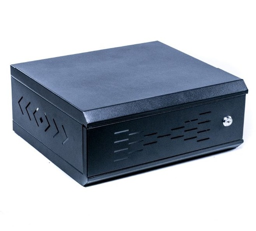 RACK CERRADO PARA DVR PUERTA DE VIDRIO