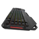 TECLADO USB DELUX K9600 NEGRO+RGB GAMER