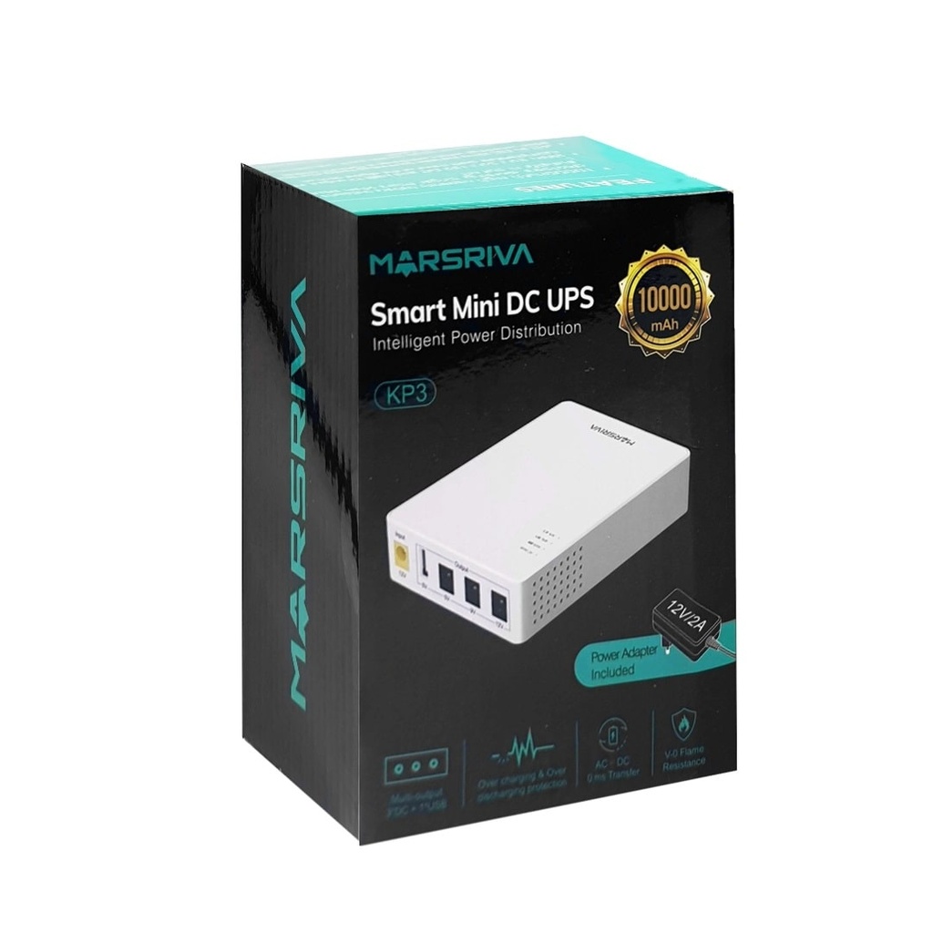 MINI UPS DC MARSRIVA KP3 10000 MAH 18W