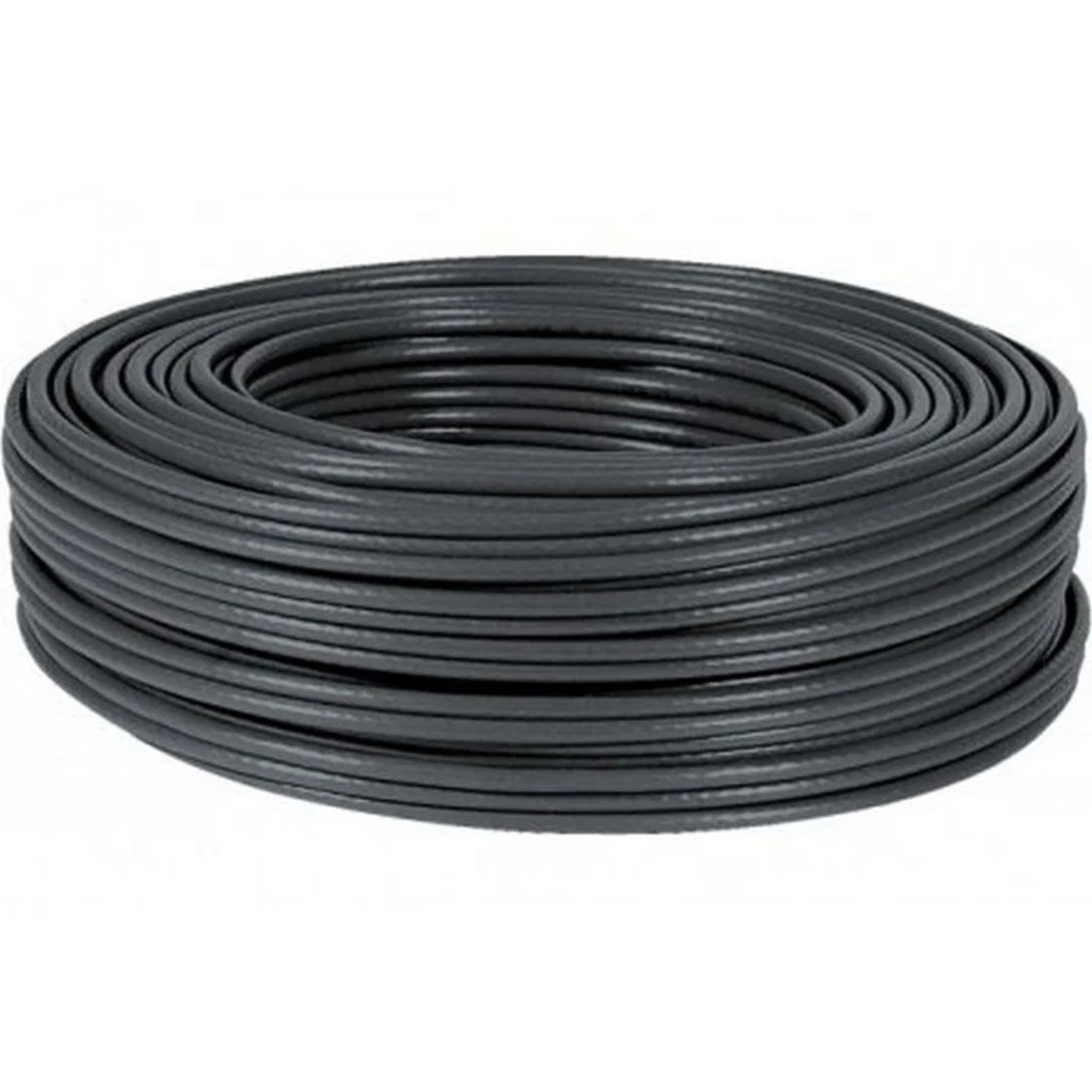 BOBINA CABLE DE RED BEGPROD UTP CAT5E EXTERIOR NEGRO CCA 305MTS