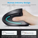 MOUSE ERGONÓMICO USB MANO DERECHA
