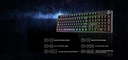 TECLADO USB KOORUI NEGRO+RGB GAMING MK104
