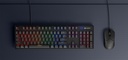COMBO  TECLADO Y MOUSE USB KOORUI NEGRO+RGB GAMING MKC02