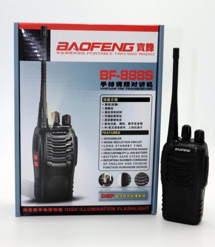 RADIO TRANSMISOR BAOFENG BF-888S CON ACCESORIOS