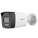 CAMARA BALA HIKVISION 2MP 1080P SMART HYBRID LIGHT -AUDIO DOS VIAS- MIC SPEAKER- PLASTICO IP67 DS-2CE16D0T-LPTS