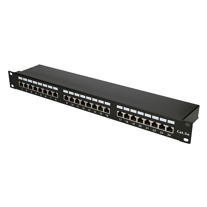 PATCH PANEL 24 PUERTOS CAT5E