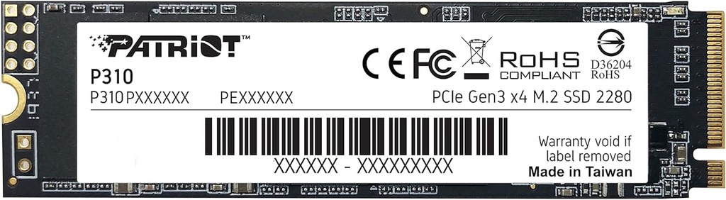 UNIDAD DE ESTADO SOLIDO M.2 PCI 240GB P310 PATRIOT