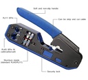 PONCHADORA PROFESIONAL RJ45 Y RJ11 CAT5 CAT6 CAT7 FK-668