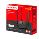 ROUTER INALAMBRICO MERCUSYS AX1500 MR60X V2 GIGABIT DOBLE BANDA 4 ANTENAS