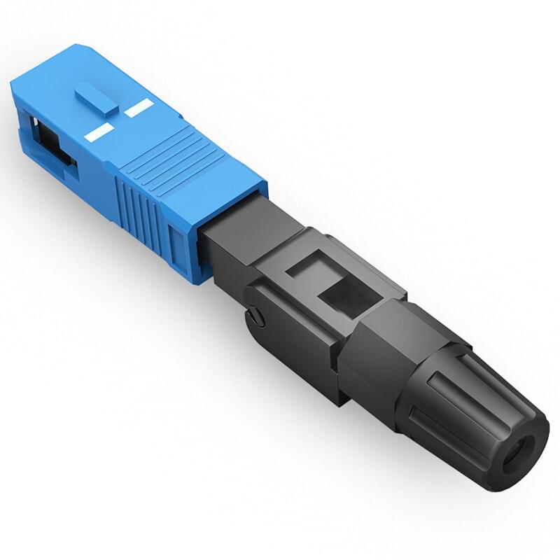 CONECTOR RAPIDO PARA FIBRA SC/UPC AZUL