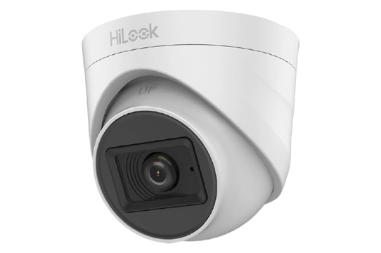 CAMARA DOMO HILOOK CON AUDIO 2MPX 1080P THC-T120-PS PLASTICA 2.8 MM