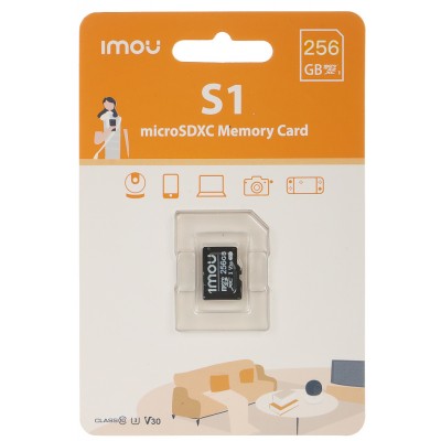 Memoria MicroSD Imou 256GB Modelo ST2-256-S1 Clase 10