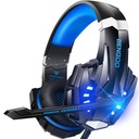 AURICULARES GAMER- COMPATIBLE CON PS4 - PC - XBOX ONE - PS5 LUZ LED- CON SONIDO ENVOLVENTE