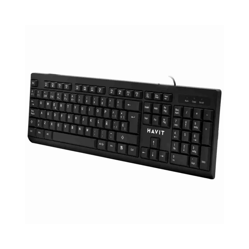 TECLADO USB HAVIT ESPAÑOL KB376