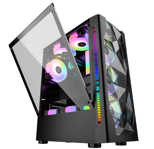CASE GAMING ATX RGV NEGRO P/ VIDRIO