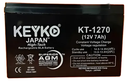 BATERIA KEYKO 12V VOLTIOS 7.0 AH
