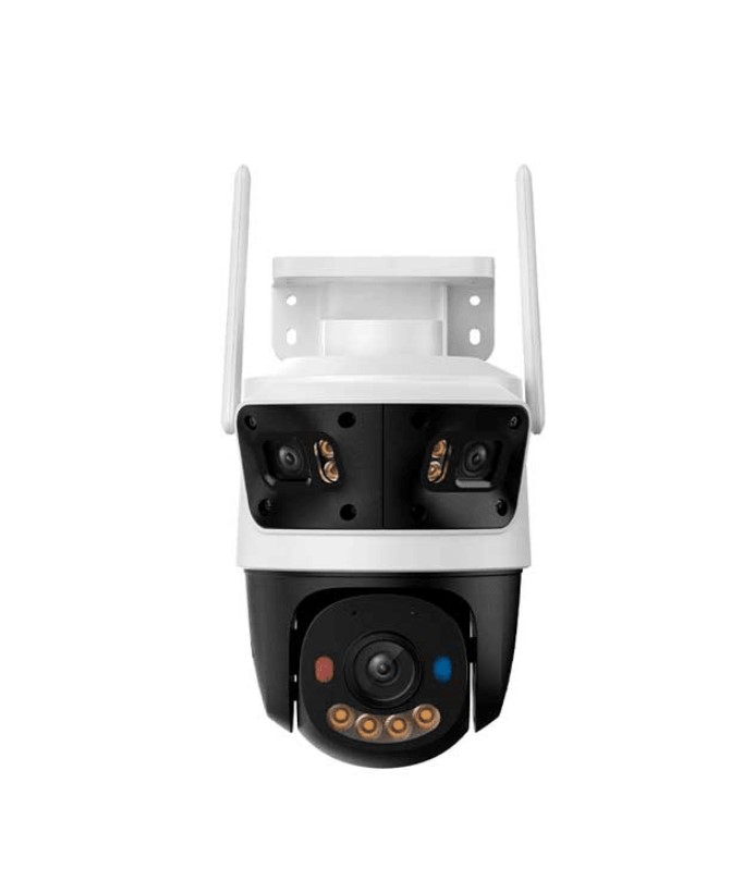 CAMARA INALAMBRICA IMOU TRIPLE IPC-S76DN-13M0N (3MP/3MP/5MP) EXTERIOR DOS LENTES FIJO Y 1 PTZ  12X 355° AOR