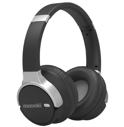 AUDIFONO INALAMBRICO MOONKI BLUETOOTH V5.3 NEGRO
