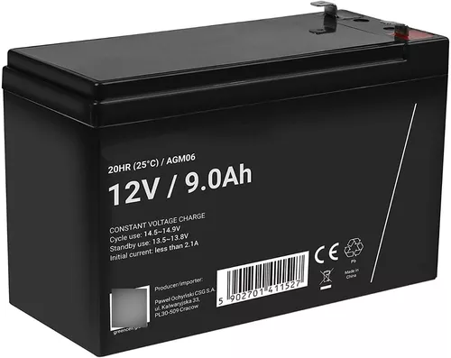 BATERIA 12V VOLTIOS 9.0AH