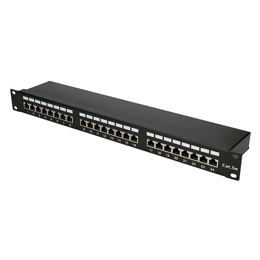 [PATCH-24-CAT5E] PATCH PANEL 24 PUERTOS CAT5E
