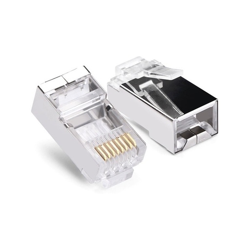 [000312] CONECTOR RJ-45 CAT5E BLINDADO