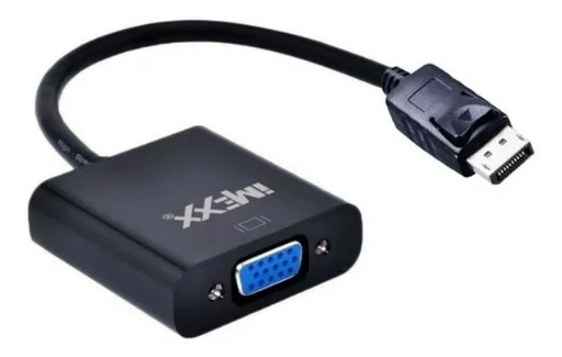 [IME-19841] CONVERTIDOR DISPLAY PORT-M  A VGA-H MARCA IMEXX MODELO 19841