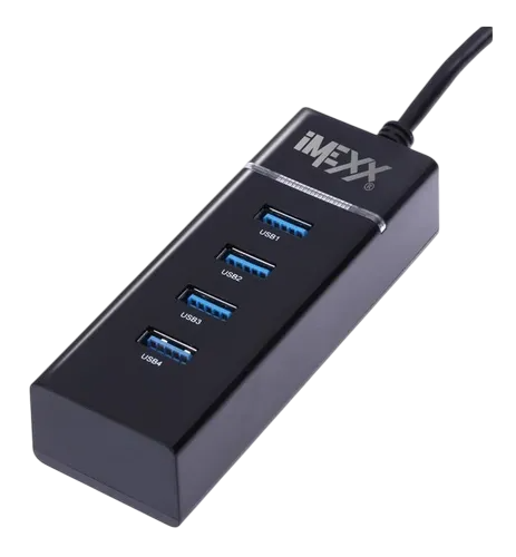 [IME-35121] SPLITTER HUB 4 PUERTOS USB 3.0 IMEXX MODELO 35121