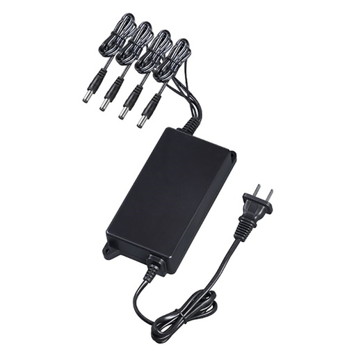 [EUHA+12120-070D] TRANSFORMADOR DAHUA 12V 3 Amp con Splitter de 4 salidas