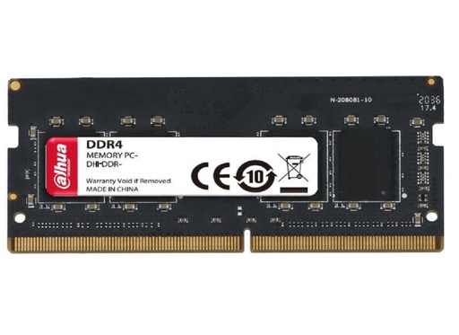 [DHI-DDR-C300S8G26] MEMORIA RAM DDR4 8GB LAPTOP DAHUA DHI-DDR-C300S8G26 2666MHZ