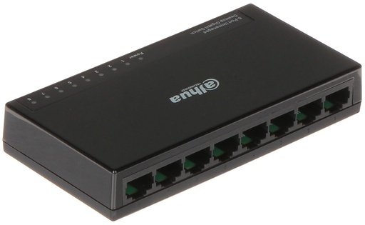 [DH-PFS3008-8GT-L] SWITCH 08 PUERTOS GIGABIT DAHUA DH-PFS3008-8GT-L