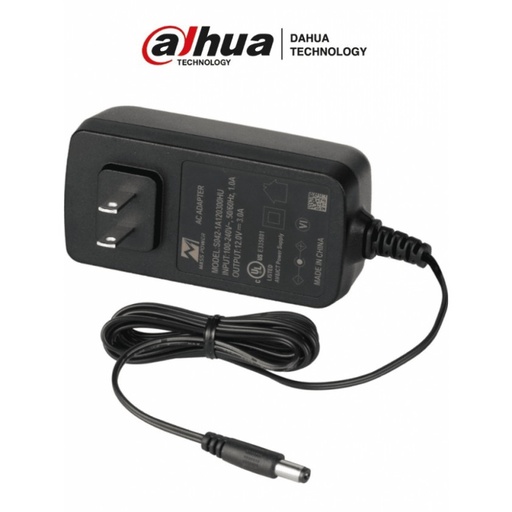 [DH-PFM320-020US] TRANSFORMADOR 12V 2AMP DAHUA DH-PFM320-020US