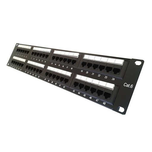 [PATCH-48-CAT6] PATCH PANEL 48 PUERTOS CAT6