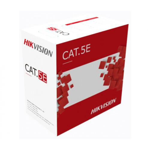 [DS-1LN5EO-UU/E] BOBINA CABLE DE RED HIKVISION UTP CAT5 DS-1LN5EO-UU/E EXTERIOR 100% 305MTS
