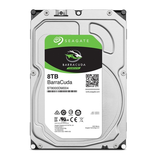 [ST8000DM004] DISCO DURO 8TB 5400 RPM 256GB SATA ST8000DM004 NUEVO