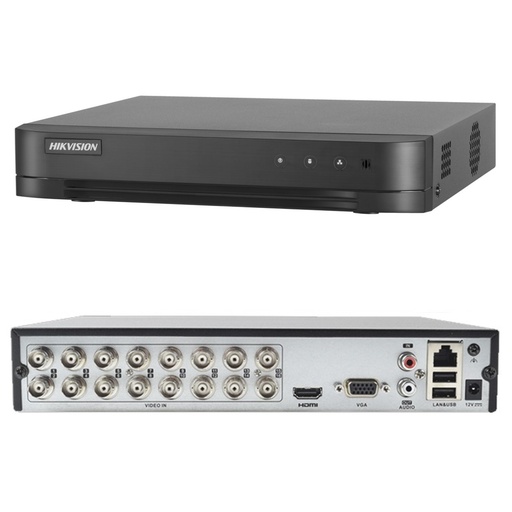 [DS-7216HGHI-K1] DVR 16 CANALES HIKVISION DS-7216HGHI-K1 TURBO HD 1080P