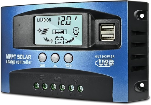 CONTROLADOR DE CARGA SOLAR MPPT DE 50A