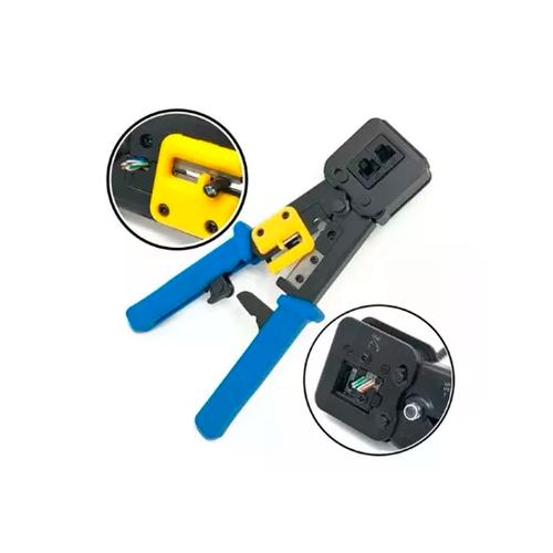 [TR50] PONCHADORA PROFESIONAL RJ45 PASANTE CAT5 C AT6 WIREPLUS - TR50