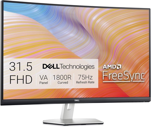 [S3222HN] MONITOR LED CURVO DELL VGA/HDMI 31.5" MODELO S3222HN