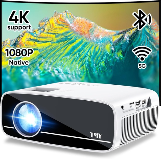 [TMY-1080P] PROYECTOR TMY 1920x1080P WIFI 5.0G Y BLUETOOTH