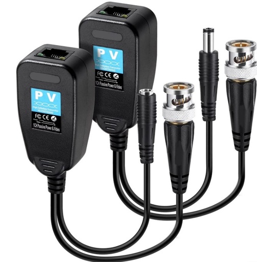 [STC-VB21] VIDEO BALUN STC PAQUETE 2 UNIDADES RJ45 4K STC-VB21